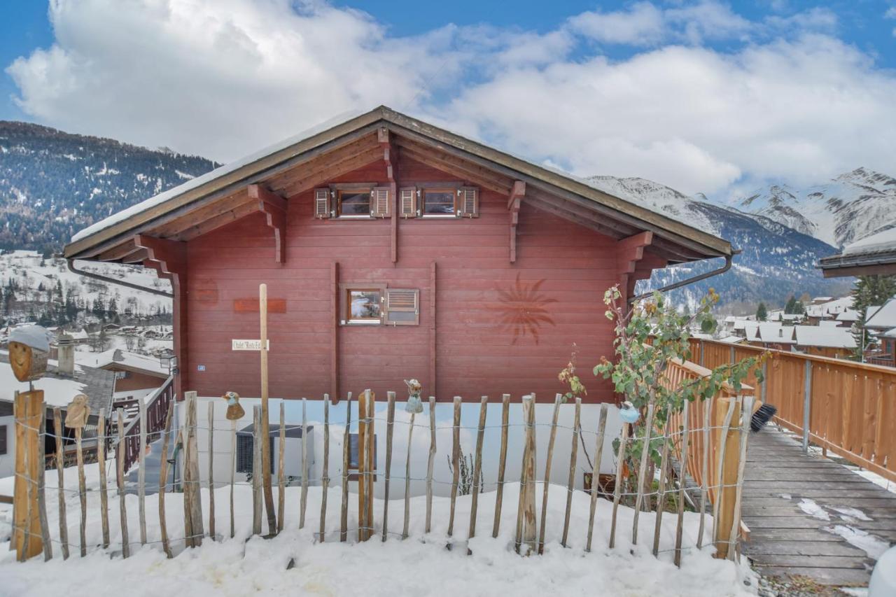 Reste Fidele Duplex Fiesch Exterior photo